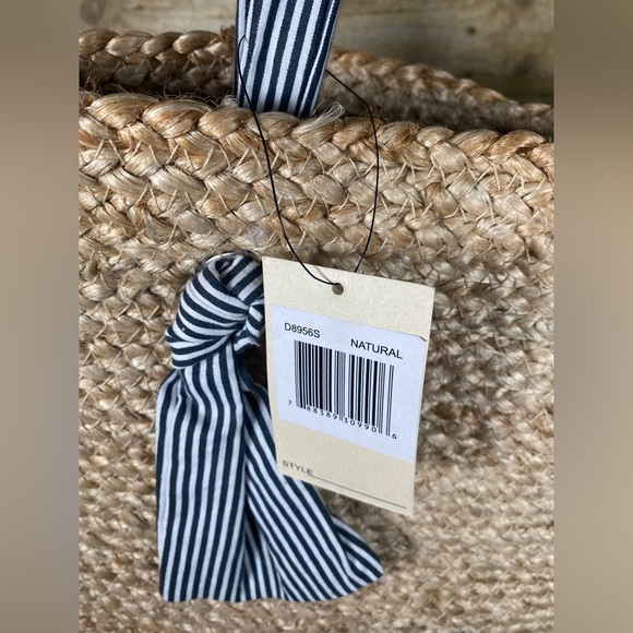 Magid Straw Handbag Summer Tote Shoulder Bag NWT - Picture 3 of 7